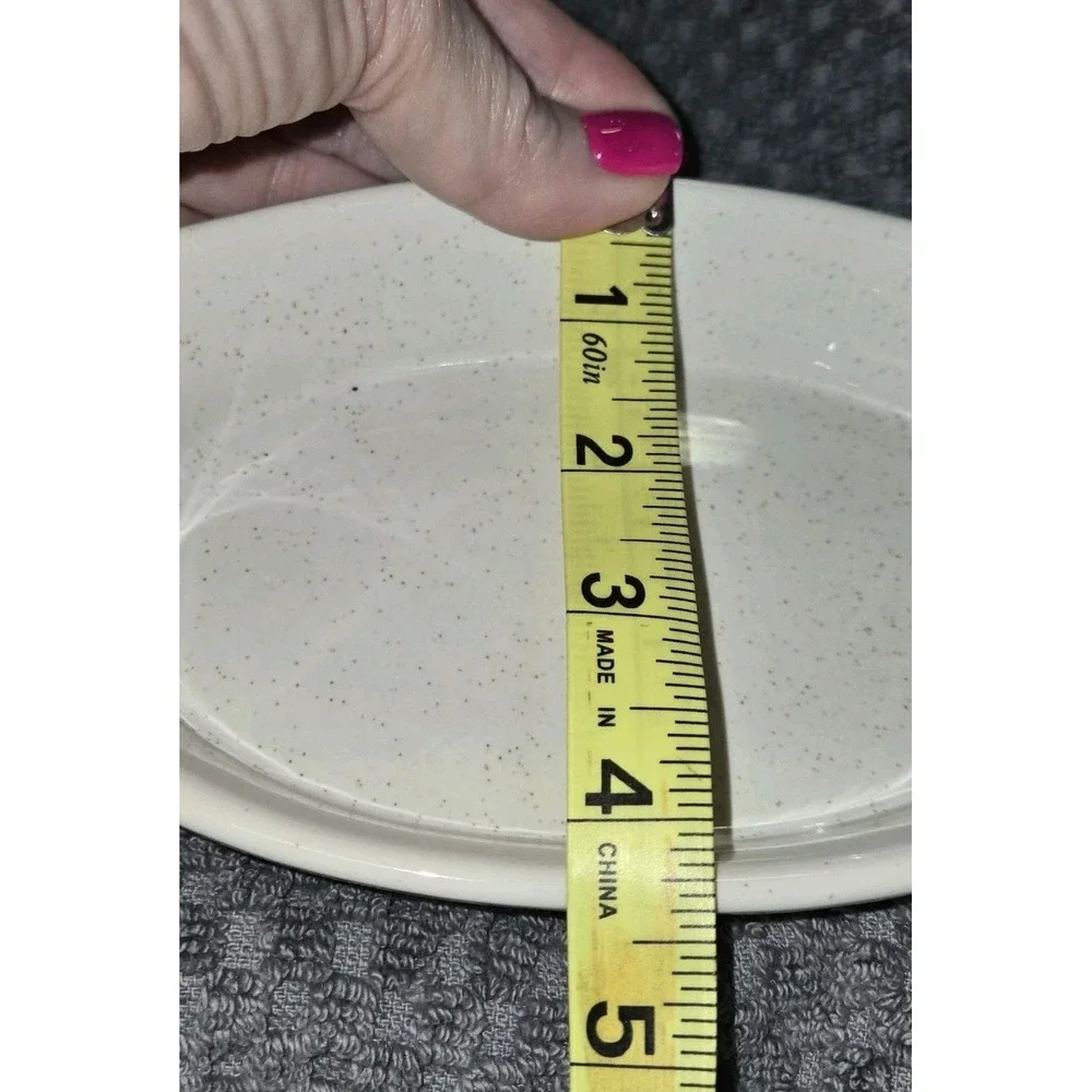 4 STONEWARE Oven Proof Small Oval Casserole Baking Dishes White Japan Ribbed‎